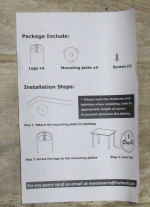 *NEW* 4 Piece Set of 28" Chrome Table Legs