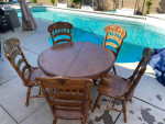 Solid Oak Dining Table