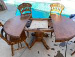 Solid Oak Dining Table