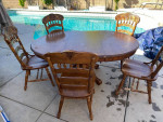 Solid Oak Dining Table