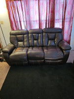 Sofa and loveseat leather