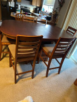 Kitchen table and buffet
