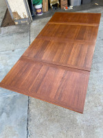 Mid Century Vejle Stole OG Mobelfabrik A/S Danish Dining Room Table
