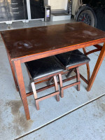 Table & Chairs Stools
