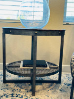 The Market Loft Collection End Table by Crafters & Weavers!