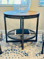 The Market Loft Collection End Table by Crafters & Weavers!