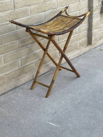 Cool Bamboo Accent Table.
