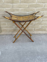 Cool Bamboo Accent Table.
