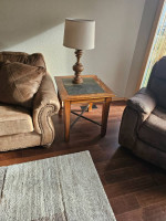 Coffee table and end tables