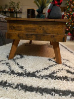 Lift top coffee living room table