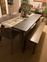 Brand new solid wood dining table