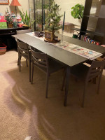 Brand new solid wood dining table