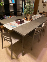 Brand new solid wood dining table