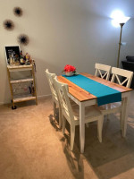 White Dining Table & Chairs