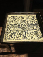 Painted wood console or side table