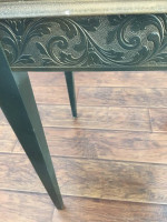 Painted wood console or side table