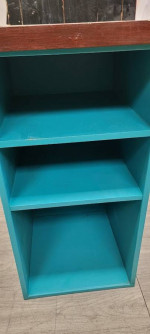 Small Tile Top Table with Cubby Storage $65 obo
