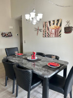 Dining table with 6 chairs