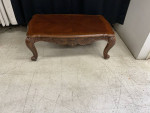 Antique mahogany claw foot coffee table