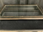 Glass top Display coffee table