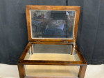 Mahogany display table