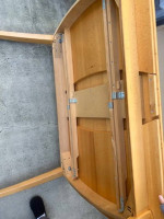 Heavy duty Desk Table with slide out extensions