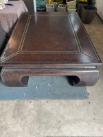 Maitland-Smith Exquisite Leather High End Coffee table