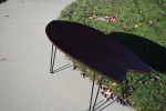 Wenge Fishtail Surfboard Coffee Table