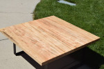 Large Square Maple Coffee Table