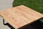 Large Square Maple Coffee Table