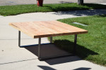 Large Square Maple Coffee Table