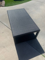 Resin Wicker Patio Coffee Table
