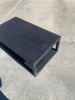 Resin Wicker Patio Coffee Table
