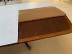 Classic Ethan Allen 18th Century Mahogany Table and 12 Chairs