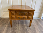 Single Solid Wood Mid Century End Table Stands