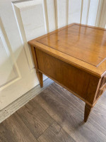 Single Solid Wood Mid Century End Table Stands