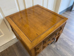Single Solid Wood Mid Century End Table Stands