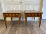 Solid Wood Matching Mid Century Table Set