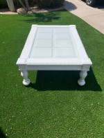 Large White Coffee Table