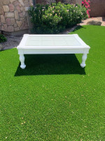 Large White Coffee Table