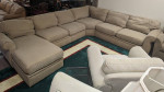 Large Broyhill Sectional Sofa with Chaise