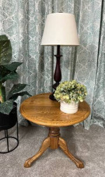 Oak Side Table-PRICE REDUCED!
