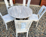 round table 5 chairs
