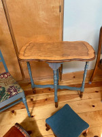 Refinished Antique Side Table