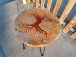 18" Hand Crafted Tree of Life Table