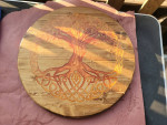 18" Hand Crafted Tree of Life Table