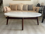 Coffee Table ~ Marble Mid-century