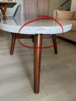 Coffee Table ~ Marble Mid-century