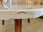 Coffee Table ~ Marble Mid-century