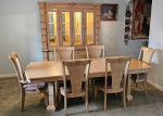 Formal Dining Room Table & Disply Cabinet China Hutch